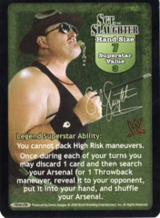 Sgt. Slaughter face card